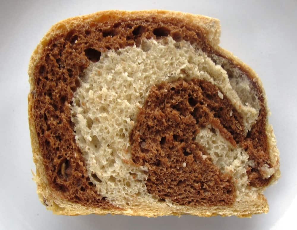 Jewish Marbled Rye Bread Recipe TheBreadSheBakes