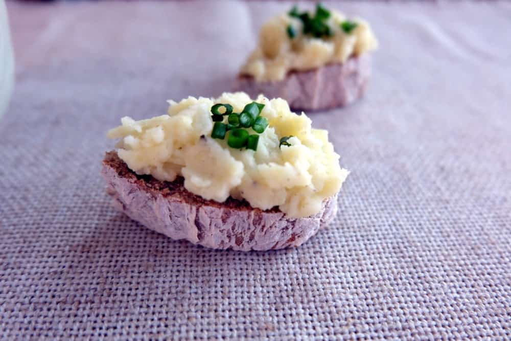 Erdäpfelkas recipe (potato spread) - The Bread She Bakes